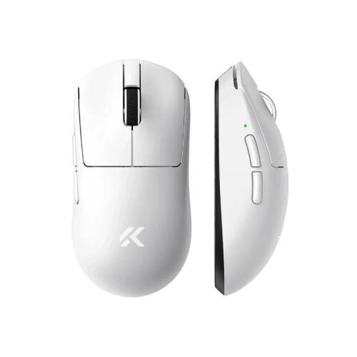 MCHOSE A7 V2 Pro Tri-Mode White Wireless Gaming Mouse